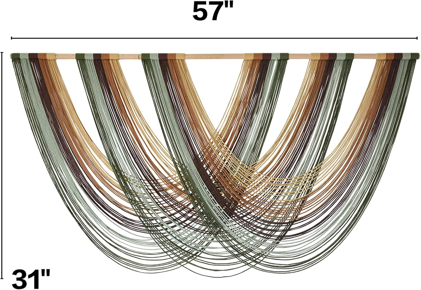 Flber Macrame Wall Hanging