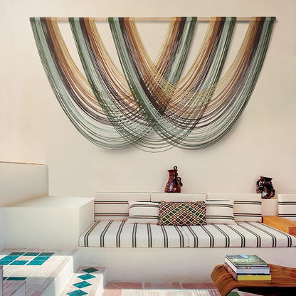 Flber Macrame Wall Hanging